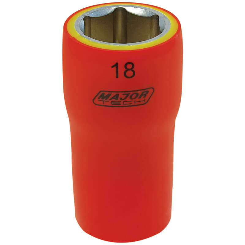 MAJOR-TECH - 18mm Insulated Socket, 1000V EN 60900VSS18