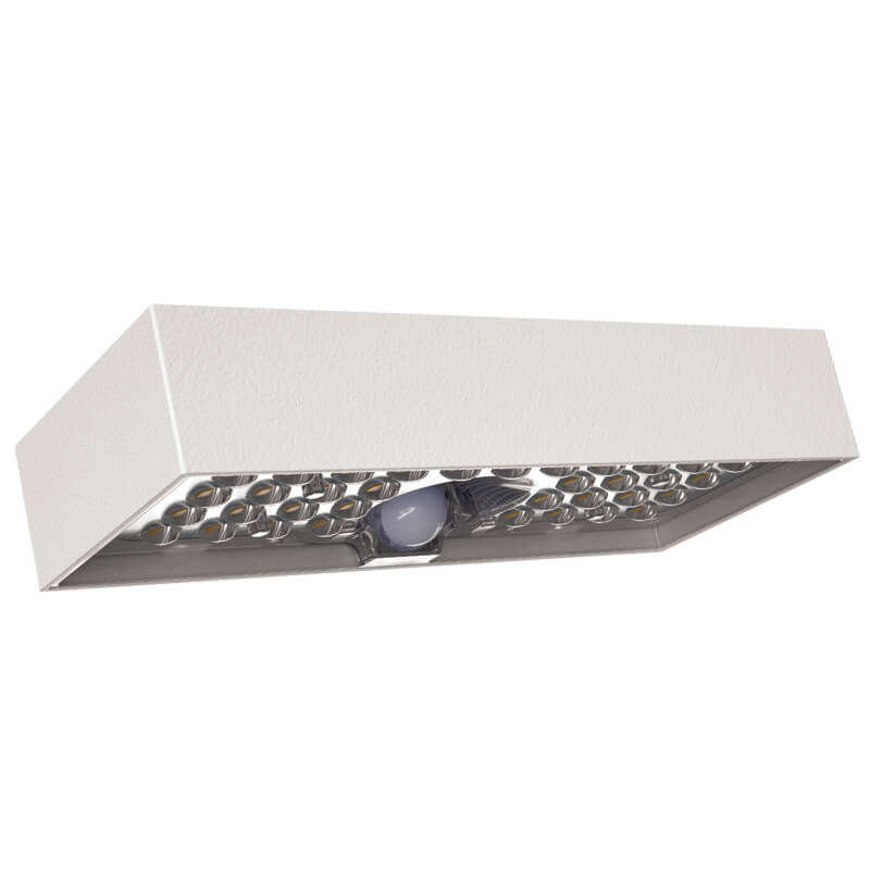 MAJOR-TECH - 900 Lm White Solar LED Wall LightSB-6CW