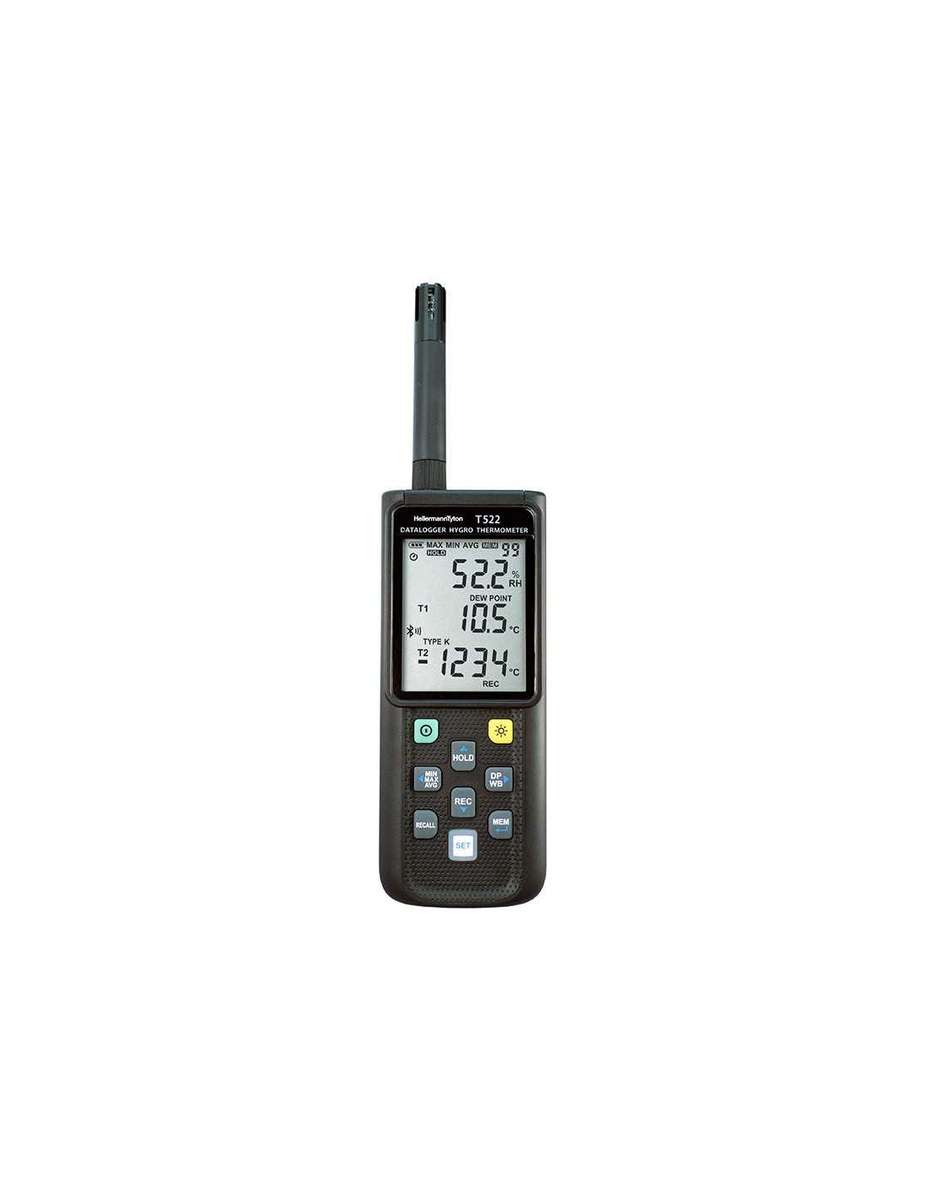 HellermannTyton Hygrometer Thermometer Data Logger WirelessT522