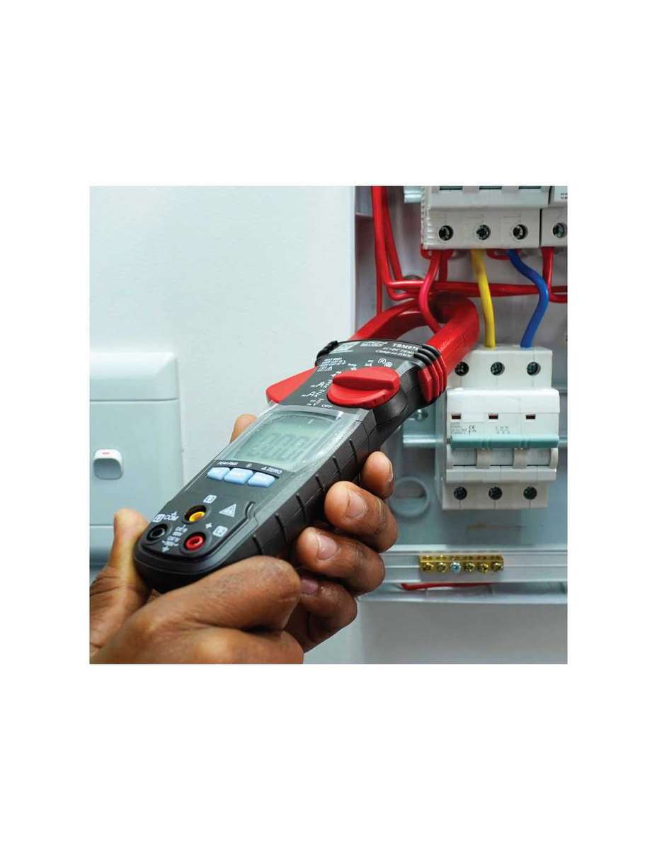 HellermannTyton Clamp Meter Digital 600A AC/DC 35mm Jaw 3 DigitTBM079