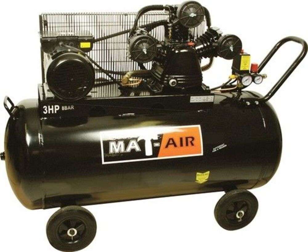 MATAIR - COMPRESSOR 2.2KW/3HP 100L W/STYLE AIR2050