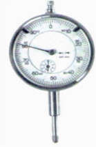 KRAFFT DIAL GAUGE W/REAR LUG 8MM SPINDLE 0-10 GRAD. - D/GAUGE