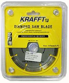 SEGMENTED DIAMOND BLADE BOX - 10 PER BOX 230mm  DB230 BULK