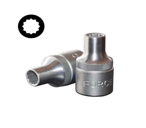 FORCE 1/2 DR BIHEX SOCKET 3/8  FO54938