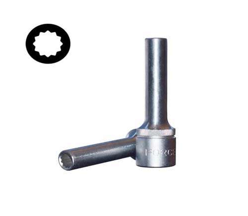 FORCE 1/2 DR DEEP BIHEX SOCKET 11MM  FO5497711
