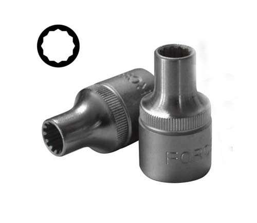 FORCE 1/2 DR SPLINE SOCKET 8MM  FO54Q08