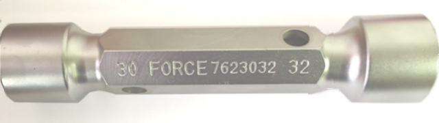 FORCE TUBE SPANNER 6PT 6MM X 7MM  FO7620607