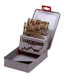 HSS FULLY GROUND DRILL BIT SET 19PC 1 - 10MM  KFG19