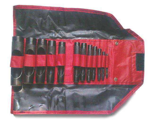 GARVIN HOLLOW PUNCH SET 12PCS 4 - 20MM  RGHPSET1