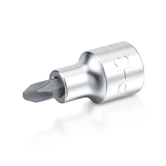 TOPTUL - PH2 X 48mm (3/8 ) PHILLIPS BIT SOCKET        BCAA12P2