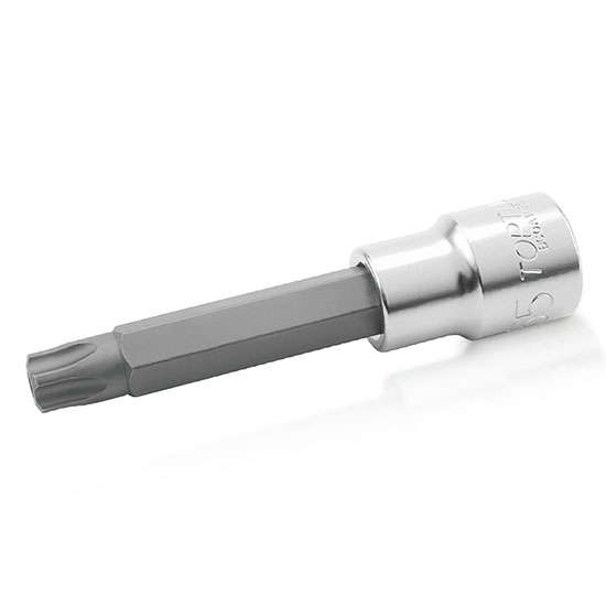 TOPTUL - 1/2 x T50 PENTACLE BIT SOCKET (EX LONG)        BCOA1650