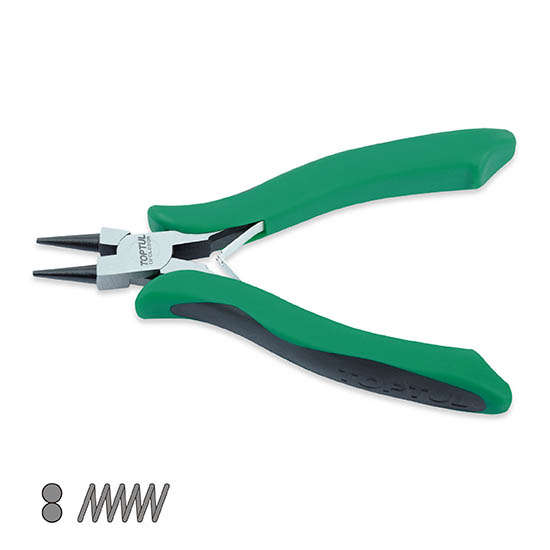 TOPTUL - 5" ELECTRONICS ROUND NOSE PLIER        DFCL2205