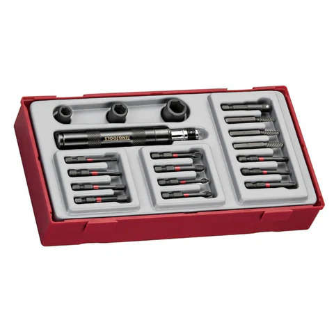 TENG TOOLS - 19PC 1/4inch Impact Driver Set - TTID19