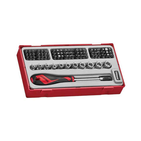 TENG TOOLS - 76PC Socket And Bits Set -  TTMDQ76