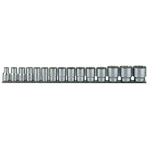 TENG TOOLS - 15PC 1/2inch Drive Socket Set - M1215MM