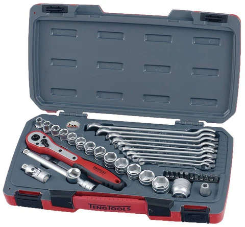 TENG TOOLS - 39PC 3/8" Drive Socket And Spanner Tool Set - T3840