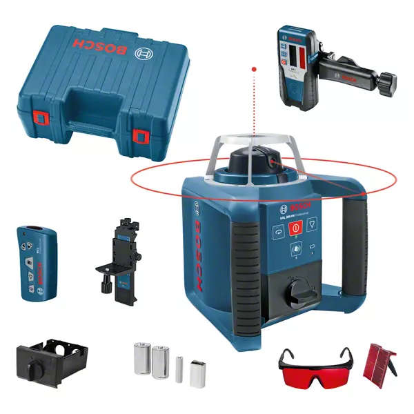 BOSCH PROFESSIONAL - Rotating laser GRL 300 HV Set - 0601061501