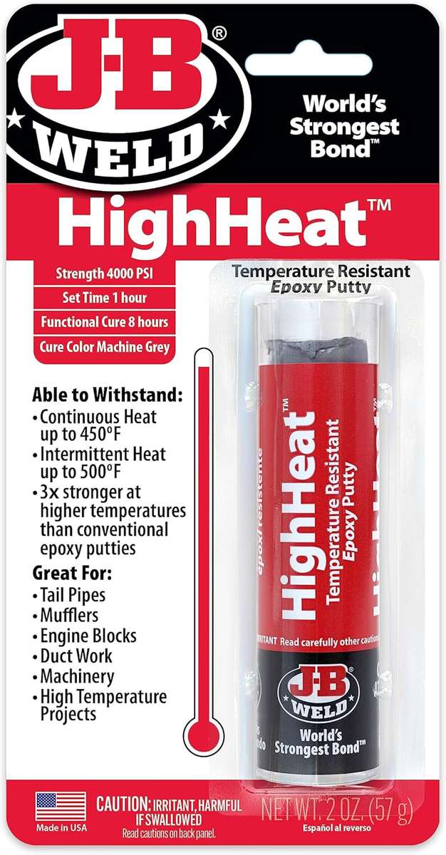 JB WELD - HighHeat Epoxy Putty -  JBW8297