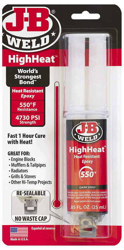 JB WELD - High Heat Syringe - JBW50197
