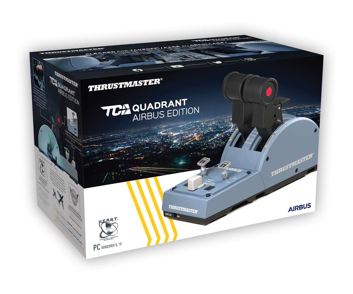 Thrustmaster TCA Quadrant Airbus Edition PC