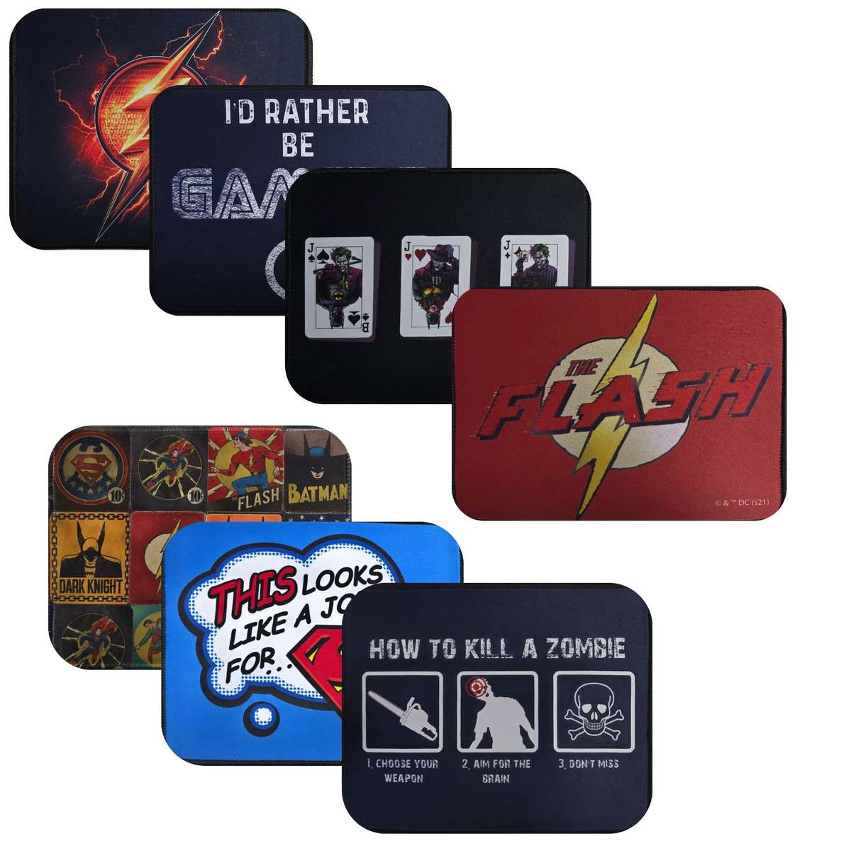 Assorted Mousepads Bundle Includes 2 At Random