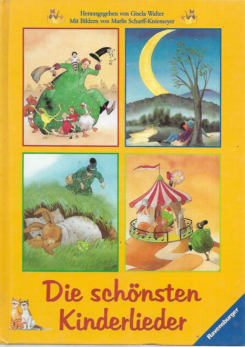 Die schoensten Kinderlieder-Illustriert - Walter,Gisela 0.80kg