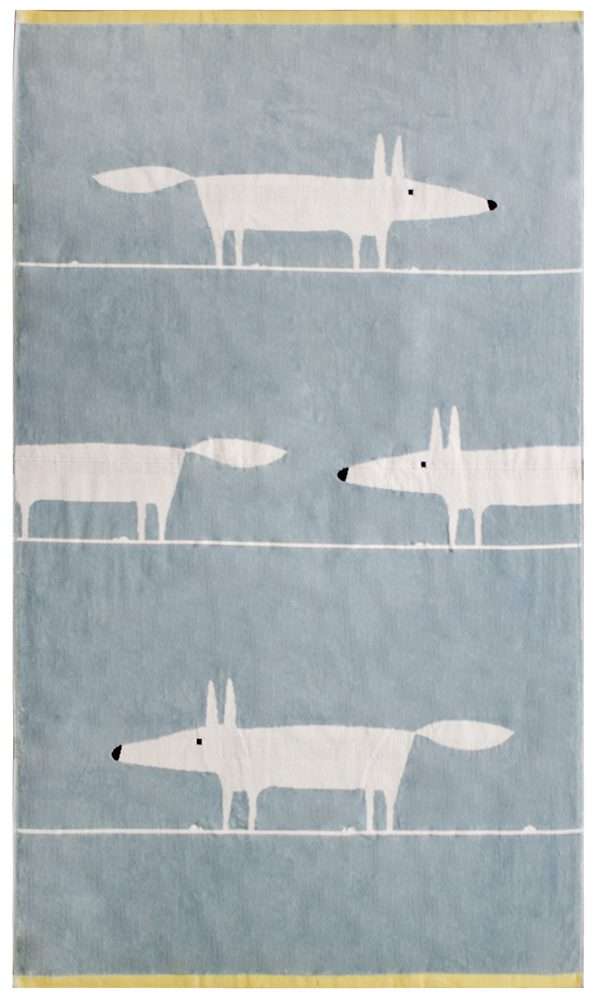 Beach Towel 0700 - Design 097 - 095x150cms - Joules Mr Fox - 730GMS