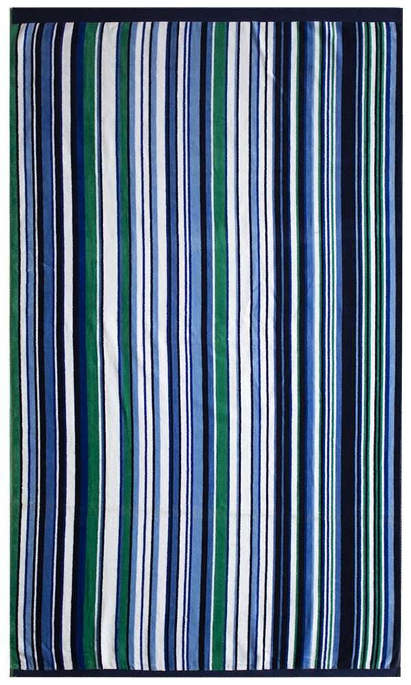Beach Towel 0700 - Design 116 - 090x180cms - 710GMS - Candy Stripes