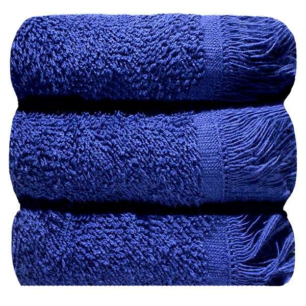 Bunty's Fringe Guest Towel 380GSM - 030x050cms - 03 Piece Pack