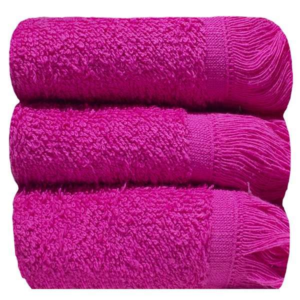Bunty's Fringe Guest Towel 380GSM - 030x050cms - 03 Piece Pack