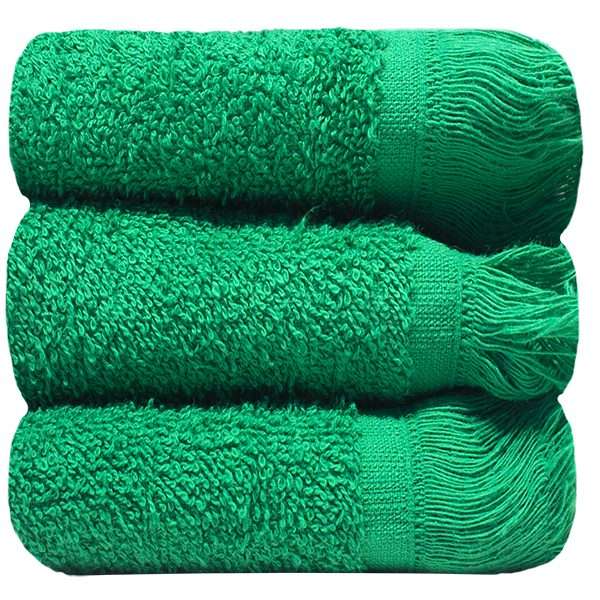 Bunty's Fringe Guest Towel 380GSM - 030x050cms - 03 Piece Pack