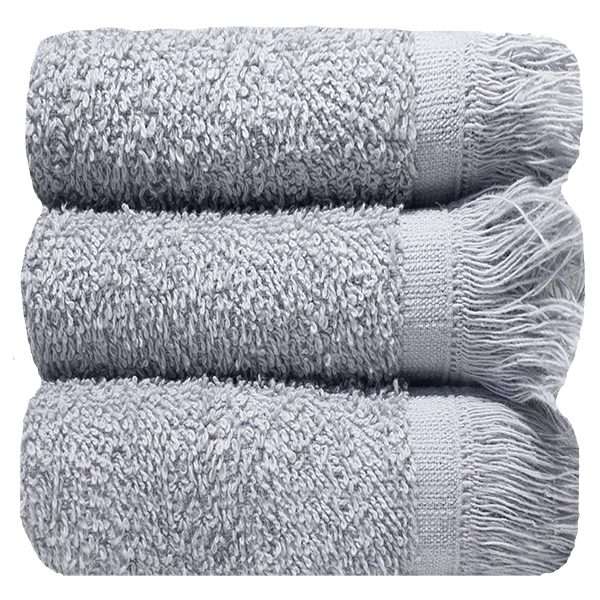 Bunty's Fringe Guest Towel 380GSM - 030x050cms - 03 Piece Pack