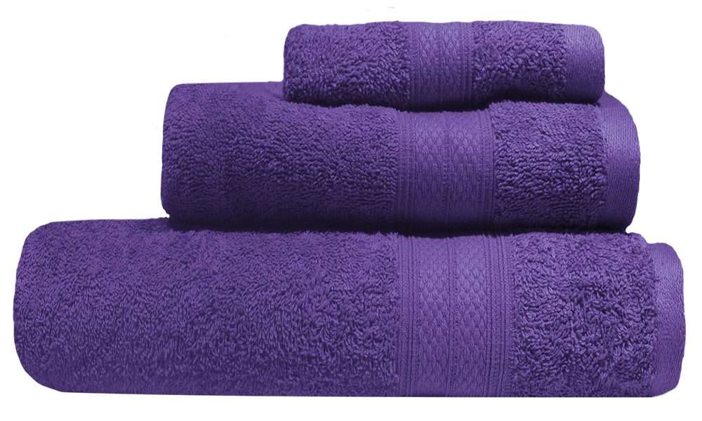 Bunty's Plush 450GSM Towel Set (3 Pieces) - Royal Lilac
