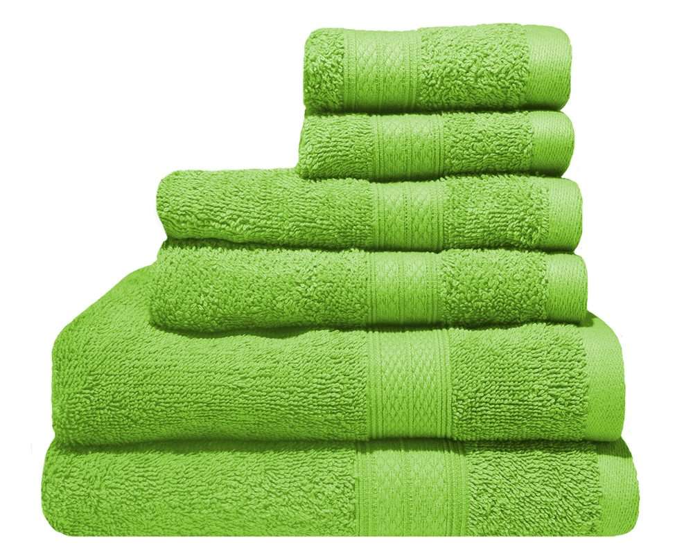 Bunty's Plush 450 GSM - Towel Sets - 20 Colours - 06 Piece Set