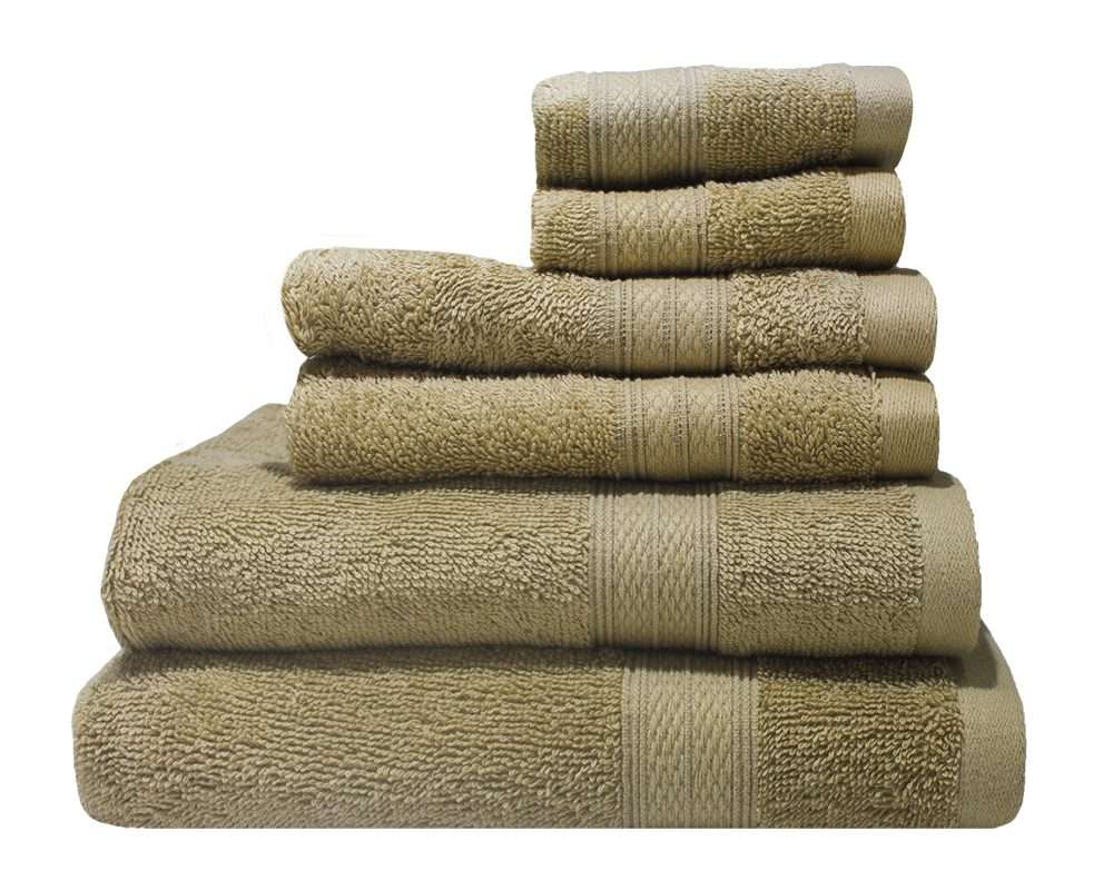 Bunty's Plush 450 GSM - Towel Sets - 20 Colours - 06 Piece Set
