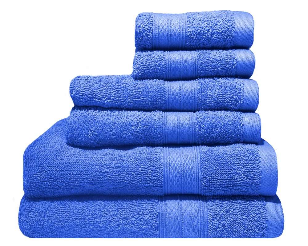 Bunty's Plush 450 GSM - Towel Sets - 20 Colours - 06 Piece Set