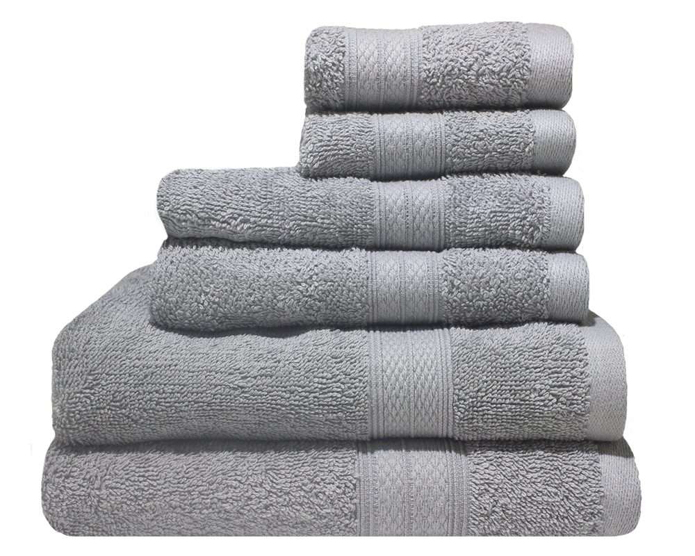 Bunty's Plush 450 GSM - Towel Sets - 20 Colours - 06 Piece Set