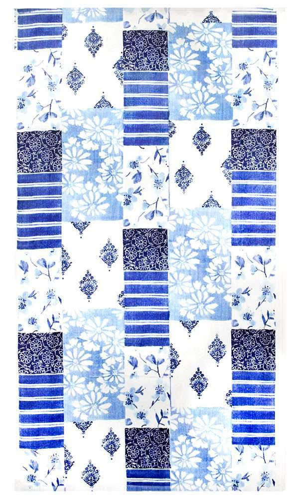 Printed Beach Towel Design 013 - 070x140cms - 365GMS