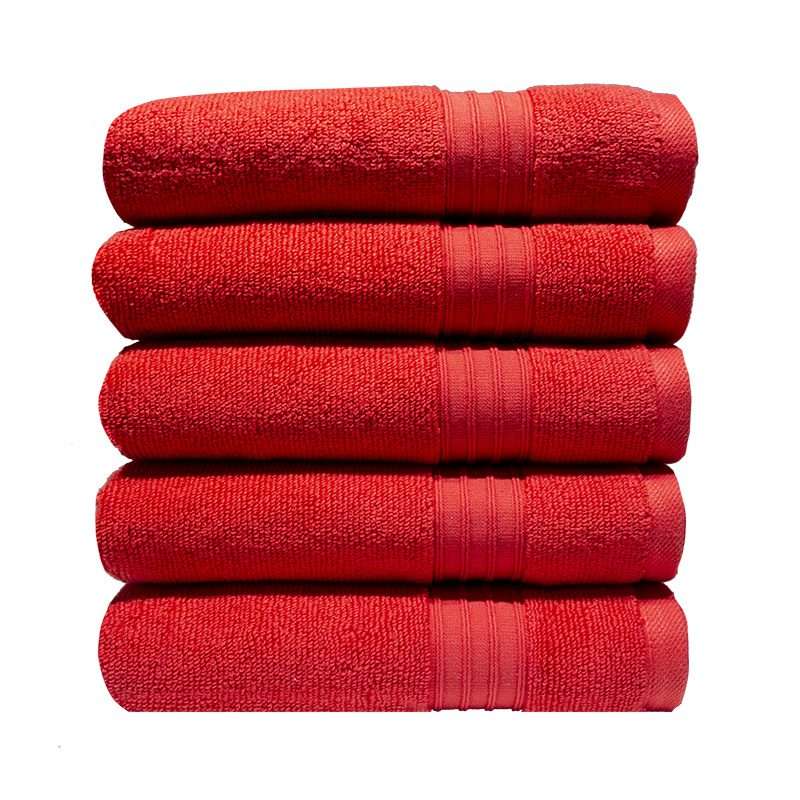 Bunty's Luxurious 570 GSM Zero Twist Hand Towels - 8 Colours - 05 Piece Pack