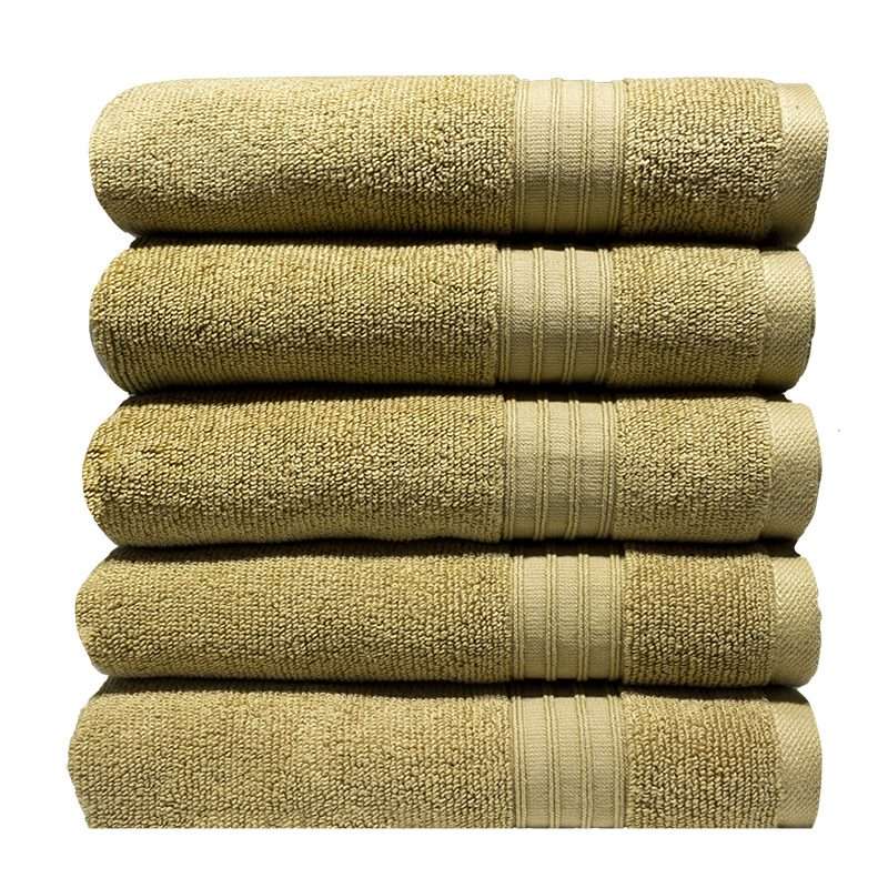 Bunty's Luxurious 570 GSM Zero Twist Hand Towels - 8 Colours - 05 Piece Pack