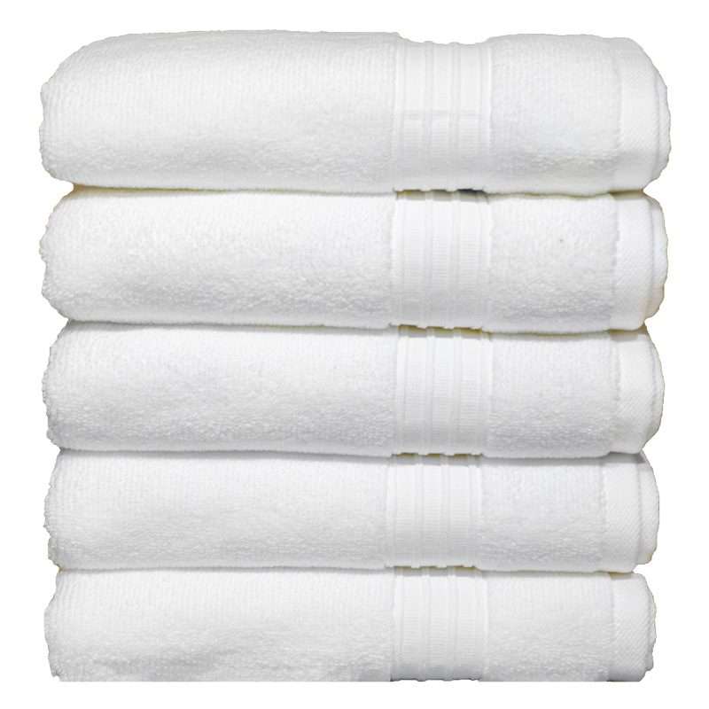 Bunty's Luxurious 570 GSM Zero Twist Hand Towels - 8 Colours - 05 Piece Pack