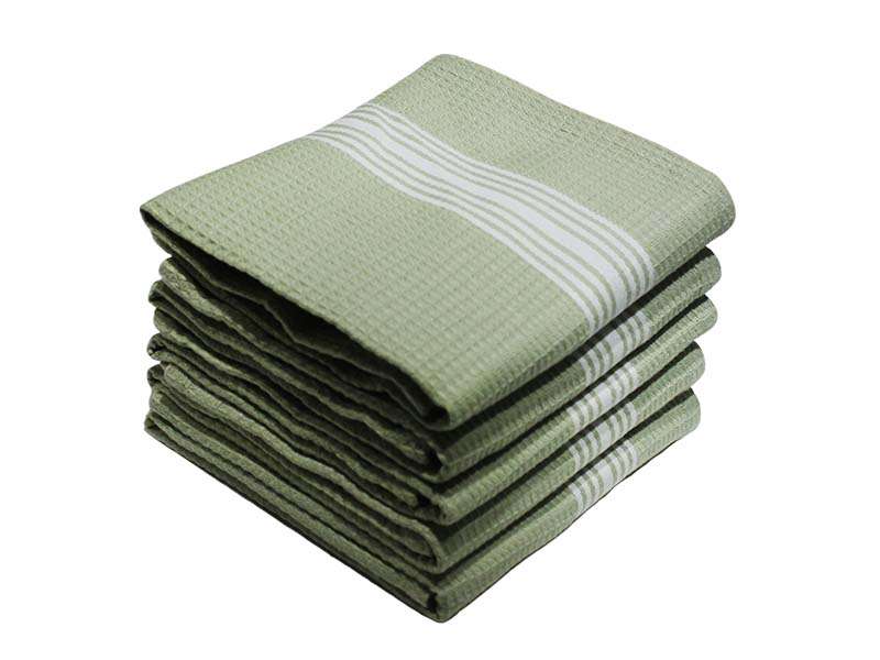 Bunty's Kitchen Towel - Design 2020 - 050x075cms - (05 Pc Pack) - Stripes