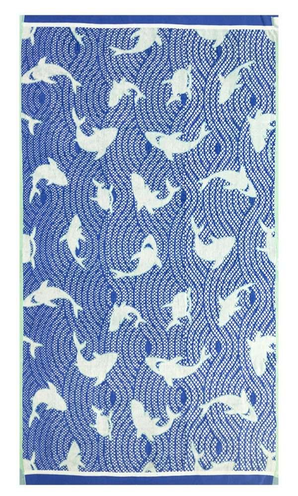 Bunty's Beach Towel 0600 - Design 119 - Slightly Imperfect - 094x168cms - 636GMS