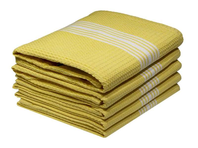 Bunty's Kitchen Towel - Design 2020 - 050x075cms - (05 Pc Pack) - Stripes