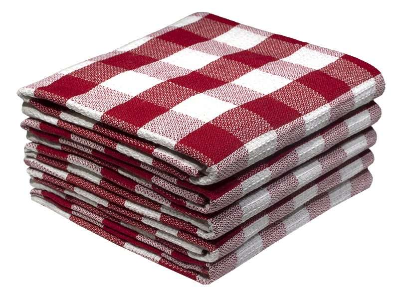 Bunty's Kitchen Towel - Design 2316 - 050x075cms - (05 Pc Pack) -  Checks