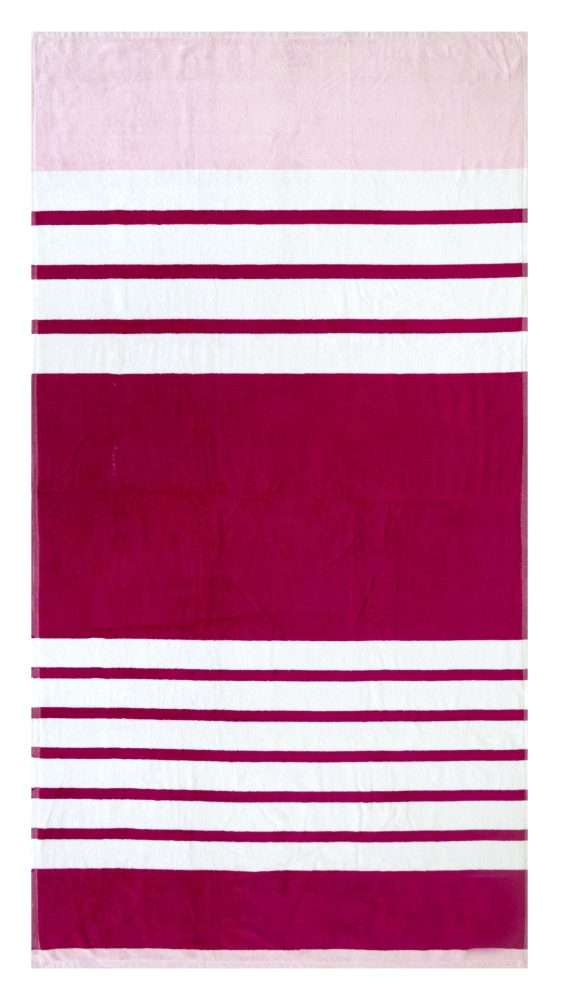 Beach Towel 0700 - Design 258 - Slightly Imperfect - 097x188cms - Stripes - 734GMS