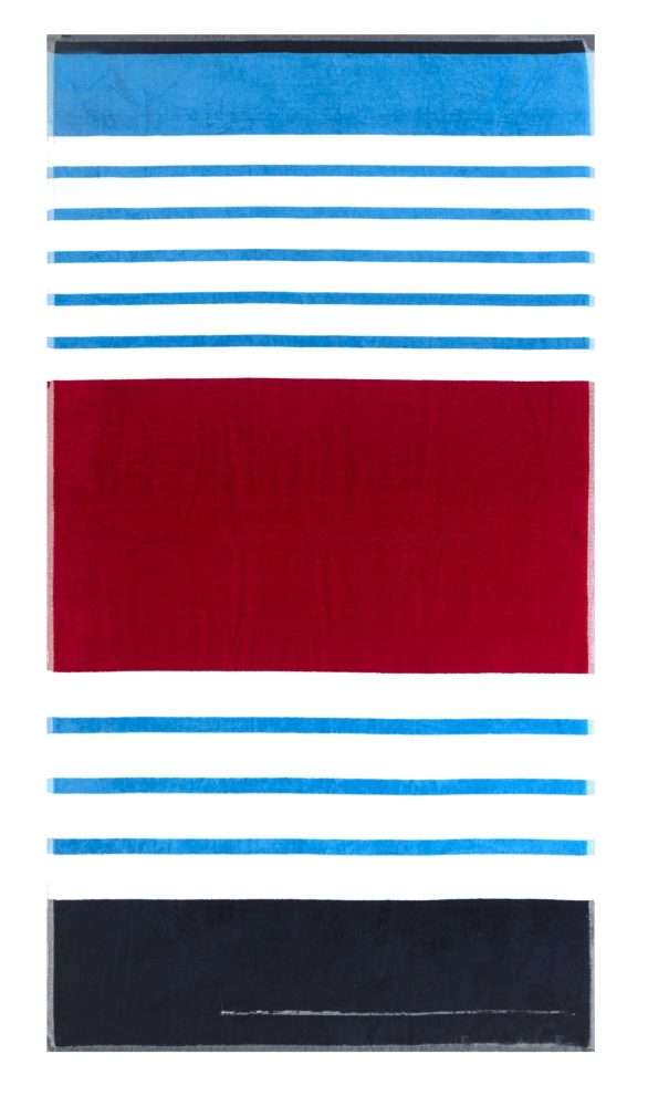 Beach Towel 0700 - Design 258 - Slightly Imperfect - 097x188cms - Stripes - 734GMS