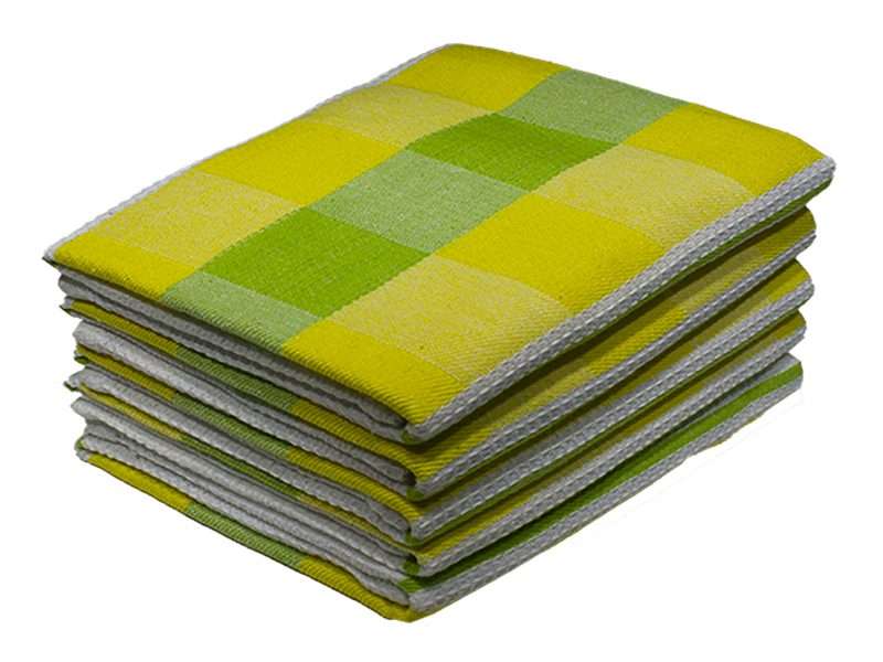 Bunty's Kitchen Towel - Design 2126 - 046x069cms - (05 Pc Pack) - Checks