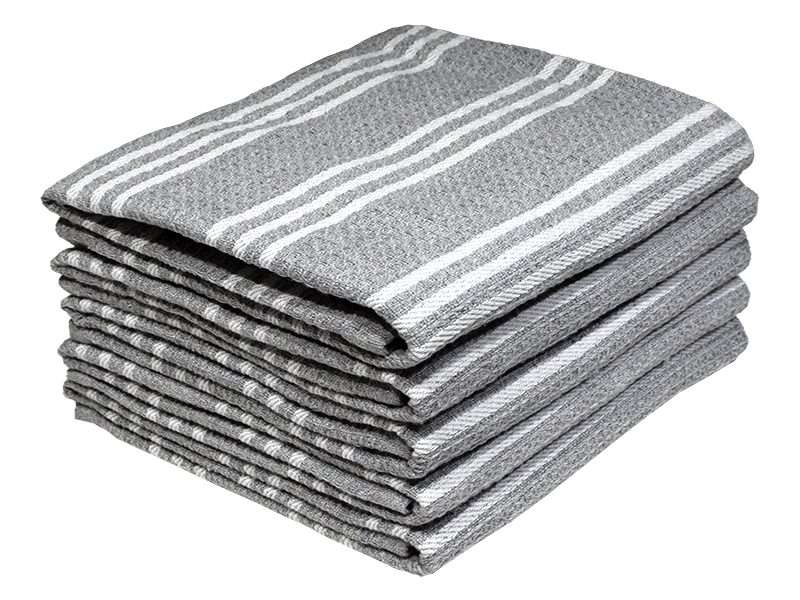 Bunty's Kitchen Towel - Design 2453 - 045x069cms - (05 Pc Pack) - Stripes