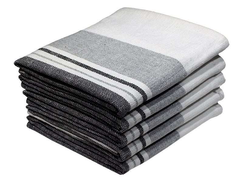 Bunty's Kitchen Towel - Design 2492  - 047x072cms - (05 Pc Pack) - Stripes